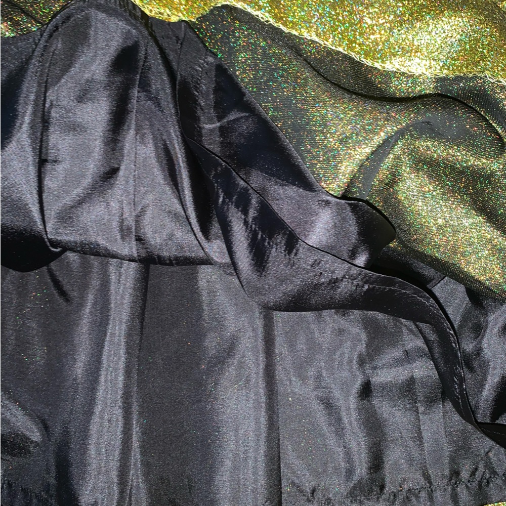 NWT kate spade Madison Ave Exclusive Acid Green Tinsel Coreen Cupcake Skirt RARE - Picture 10 of 13
